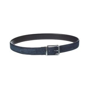 Etro Reversible Leather & Suede Belt, Black